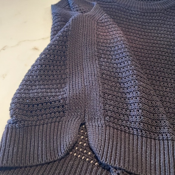 black sweater tank / lightweight / like new / M - Picture 7 of 9